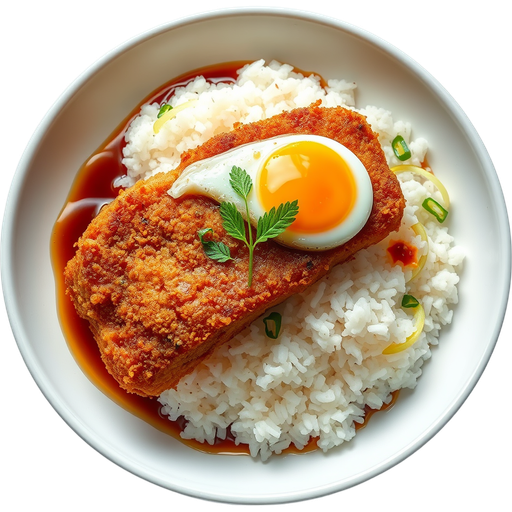 Regular Pork Katsu dish