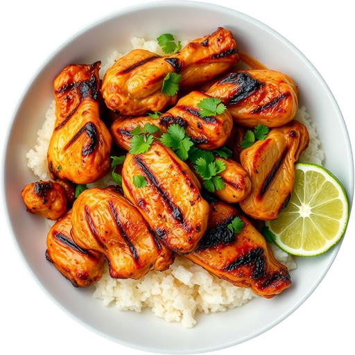 Grilled Lemongrass Chicken dish
