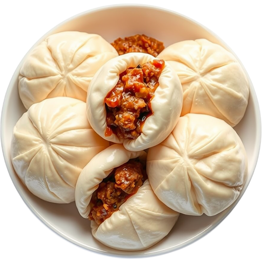 Bbq Pork Buns dish