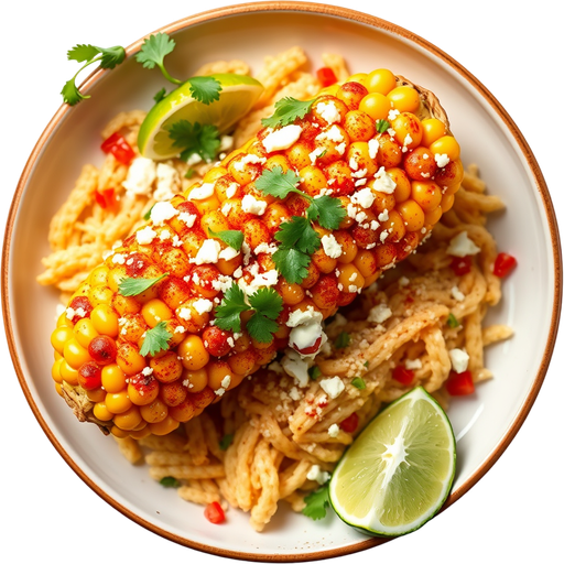 Elote Mexican Corn dish