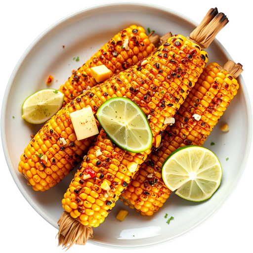 Kings of Grilled Corn dish