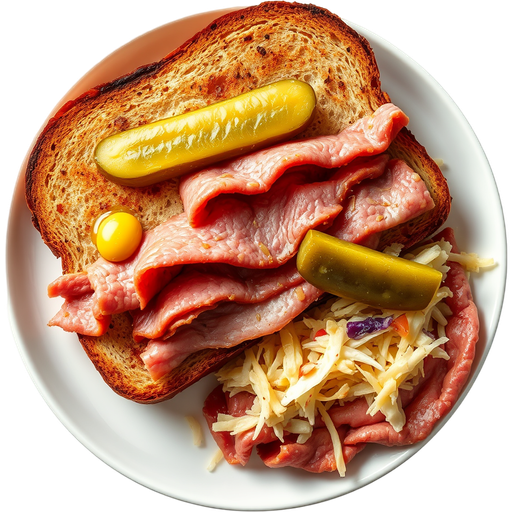 Pastrami Sandwich dish