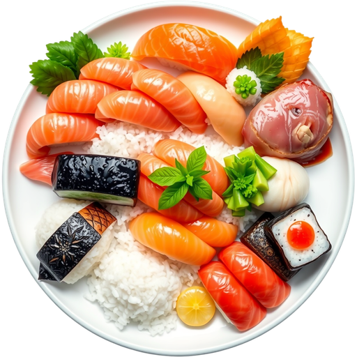 Ocean Blessing Omakase Set dish