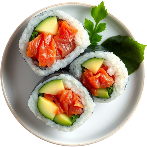 Spicy Tuna Hand Roll dish
