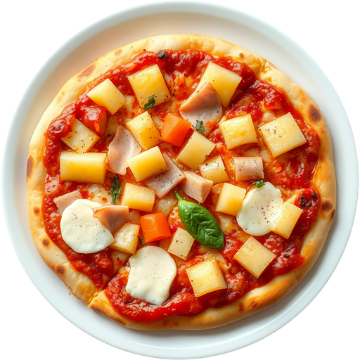 Hawaiian Pizza dish