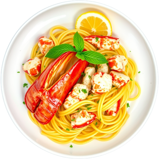Pappardelle Lobster dish