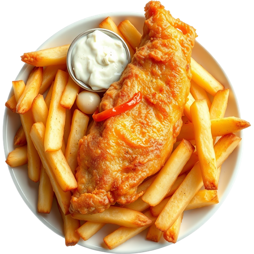 Fish and Chips dish
