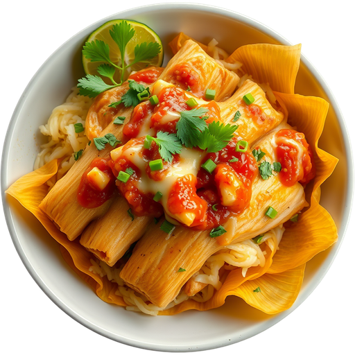 Chicken Tamale Bowl dish