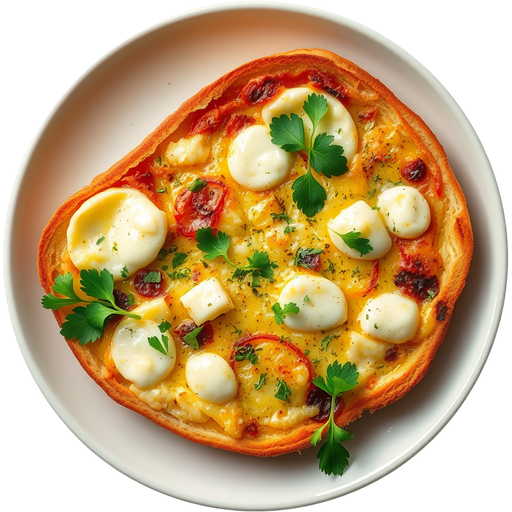 Garlic Cheese Bread dish