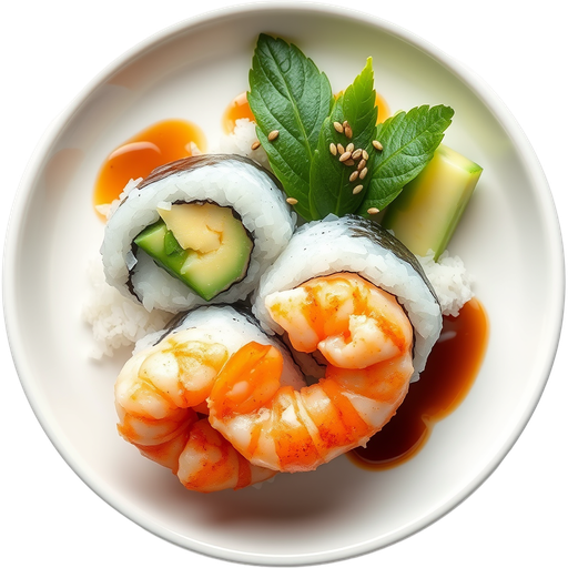 Shrimp Tempura Roll dish