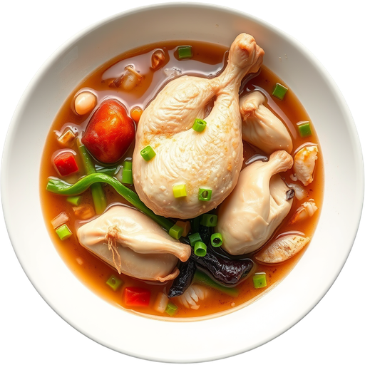 Sam Gae Tan Ginseng Chicken Soup dish