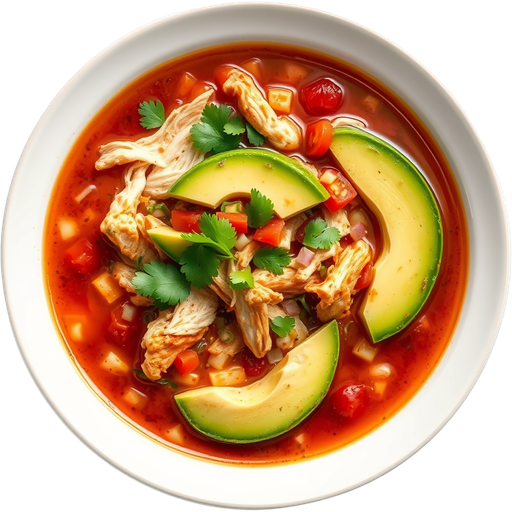 Chicken Tortilla Soup dish