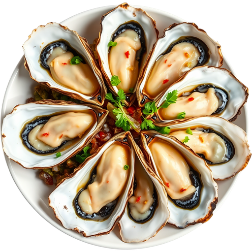 Oysters dish