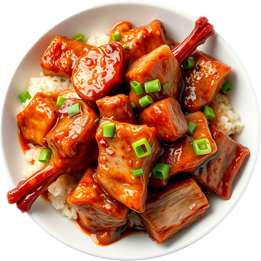 Shanghai Little Pork Ribs dish