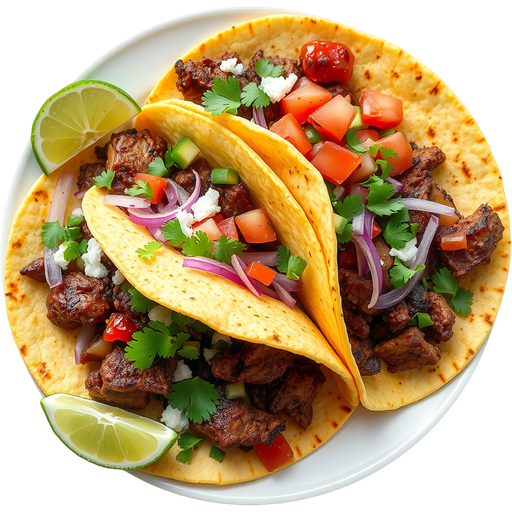 Carne Asada Tacos dish