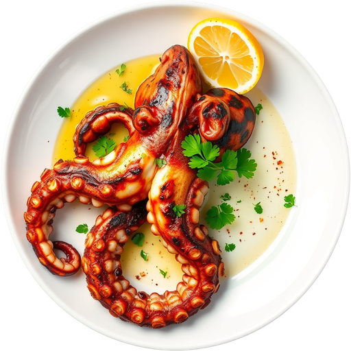 Grilled Octopus dish