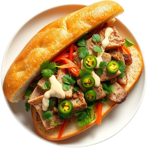 Banh Mi Che Cali dish