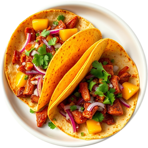 Al Pastor Tacos dish