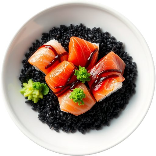 Sushi with Black Rice dish