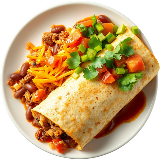 Beef Burrito dish