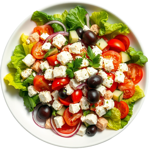 Large Greek Salad dish