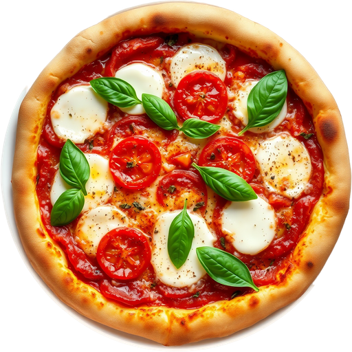 Classic Margarita Pizza dish