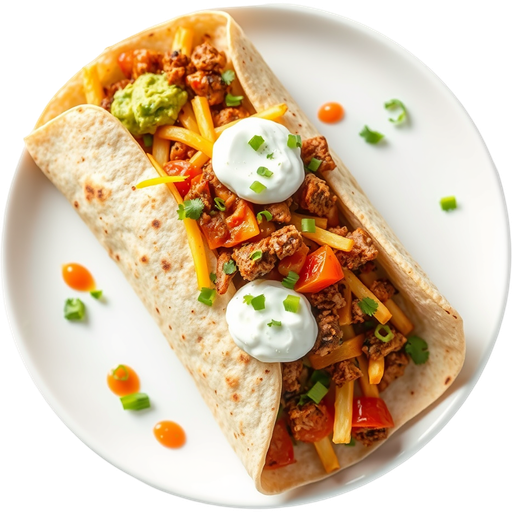California Burrito dish