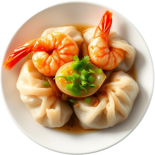 Steam Shrimp Dumpling dish