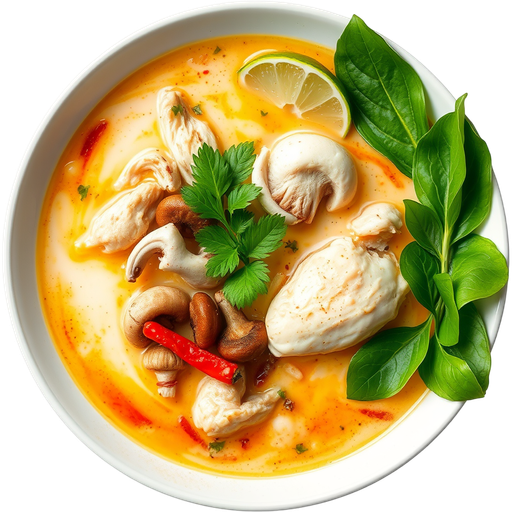 Coconut Soup dish