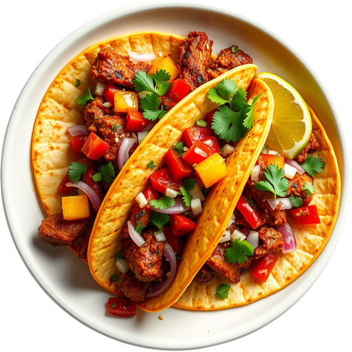 Al Pastor Taco dish