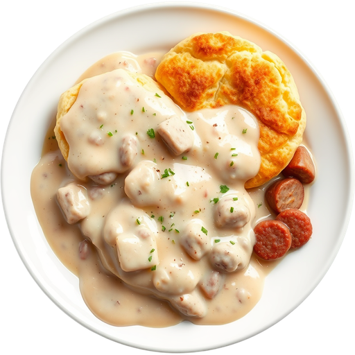 Biscuit and Gravy dish