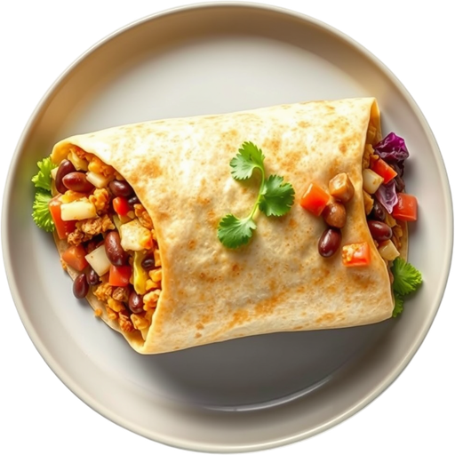 Monster Burrito dish