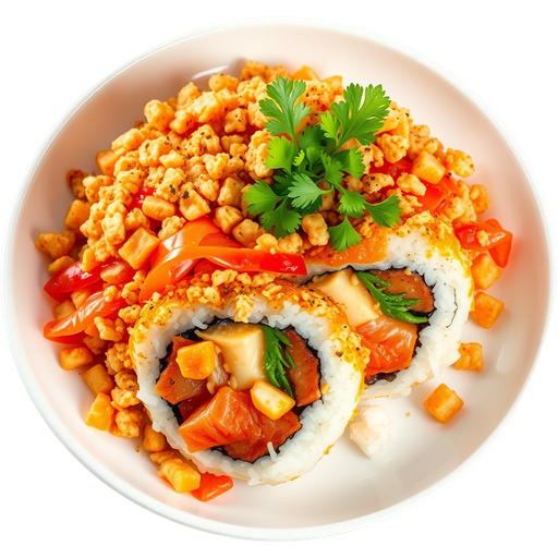 Spicy Tuna Crispy Roll dish