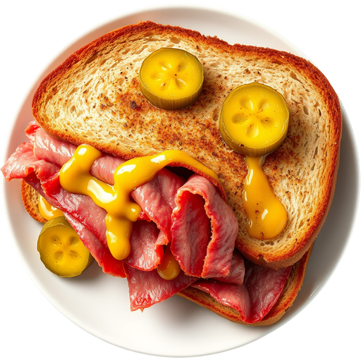 Pastrami Sandwich dish