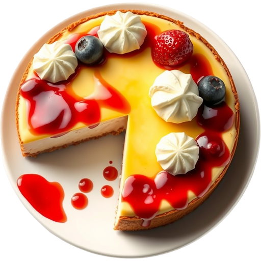 New York Cheesecake dish