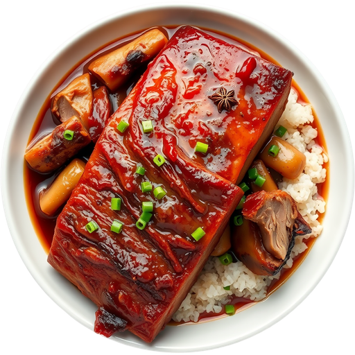 Braised Pork Belly dish