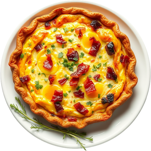 Quiche Lorraine dish