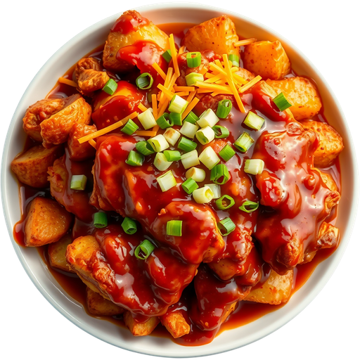 BBQ Chicken Potato dish