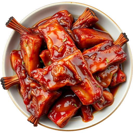 Honey Ribs dish