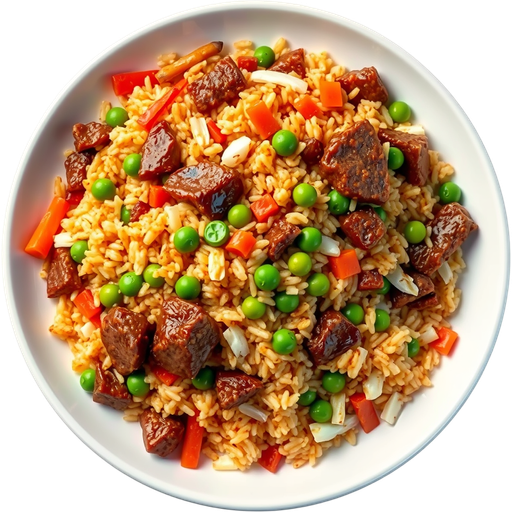Beef Fried Rice dish