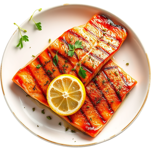 Grilled Salmon dish