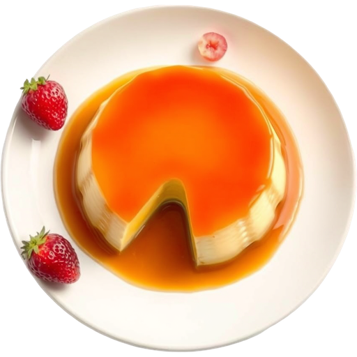 Flan dish