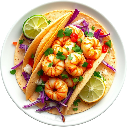 Shrimp Taco dish