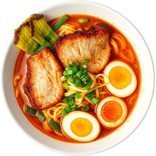 Spicy Tonkatsu Ramen dish