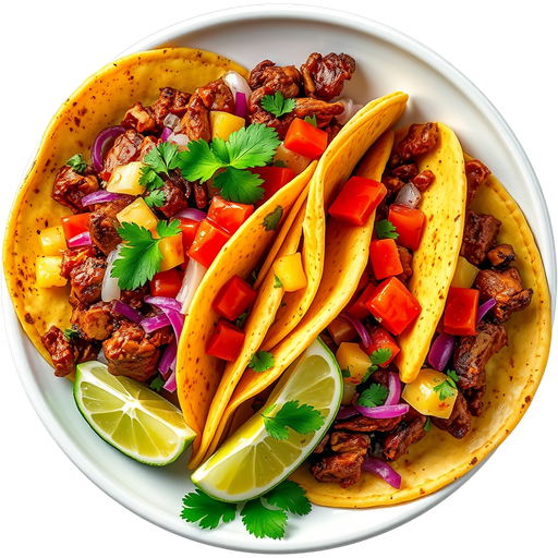 Al Pastor Tacos dish
