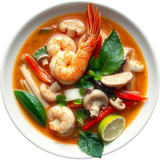 Tom Yum Hot Pot dish