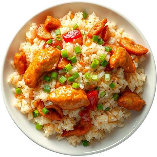Nam An's Chicken Style Rice dish