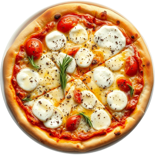 Pizza Bianca dish