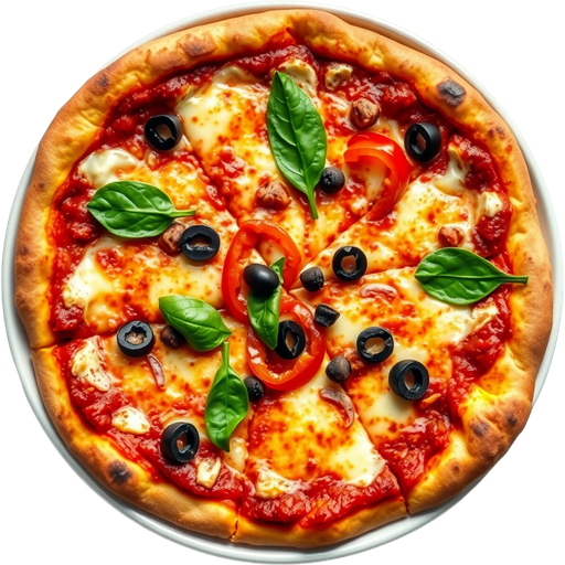Vegan Pizza dish