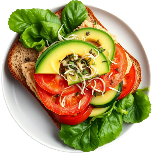 Vegetarian Sandwich dish